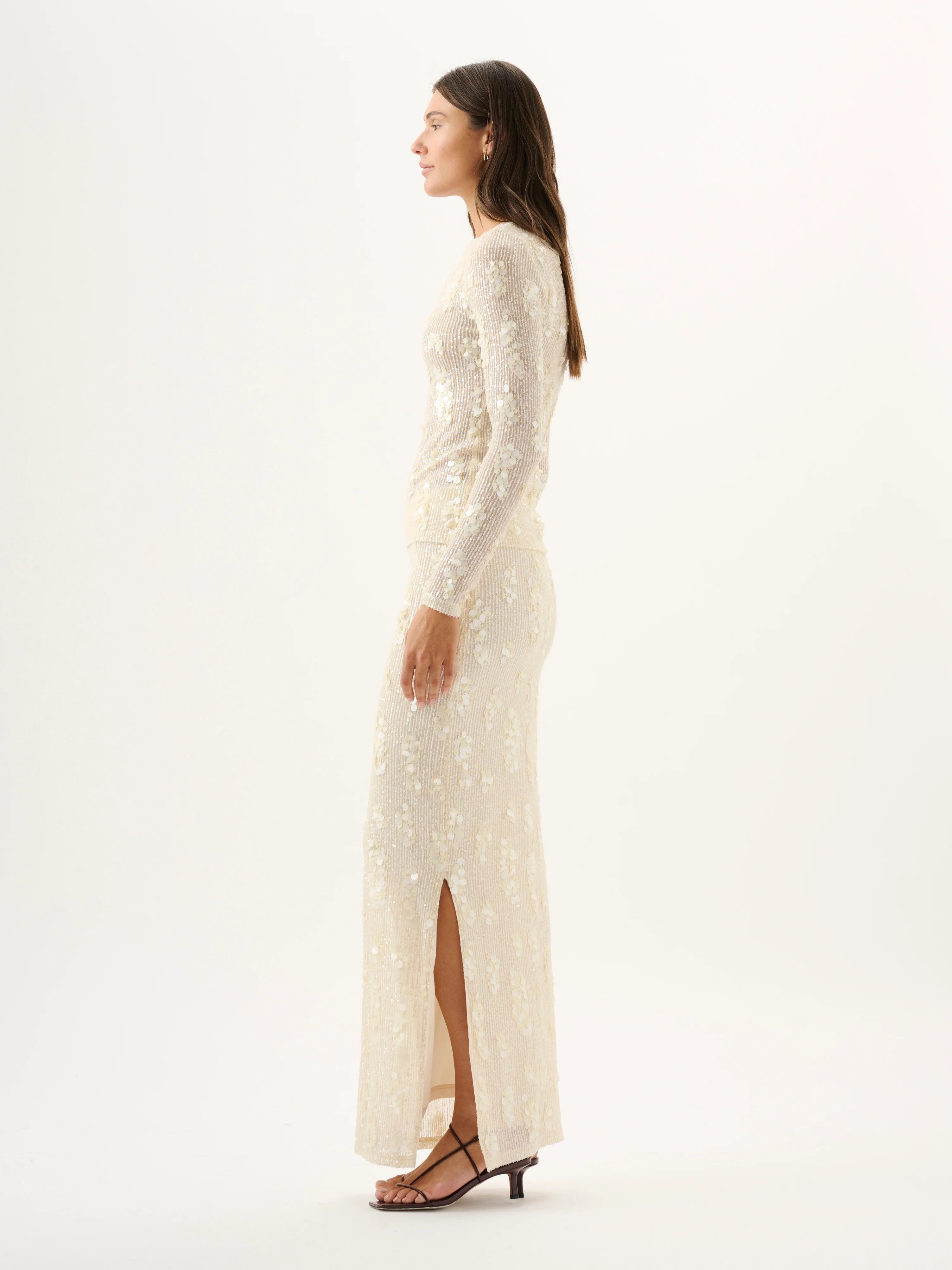 CARMINE TOP | IVORY SEQUIN - Image 4