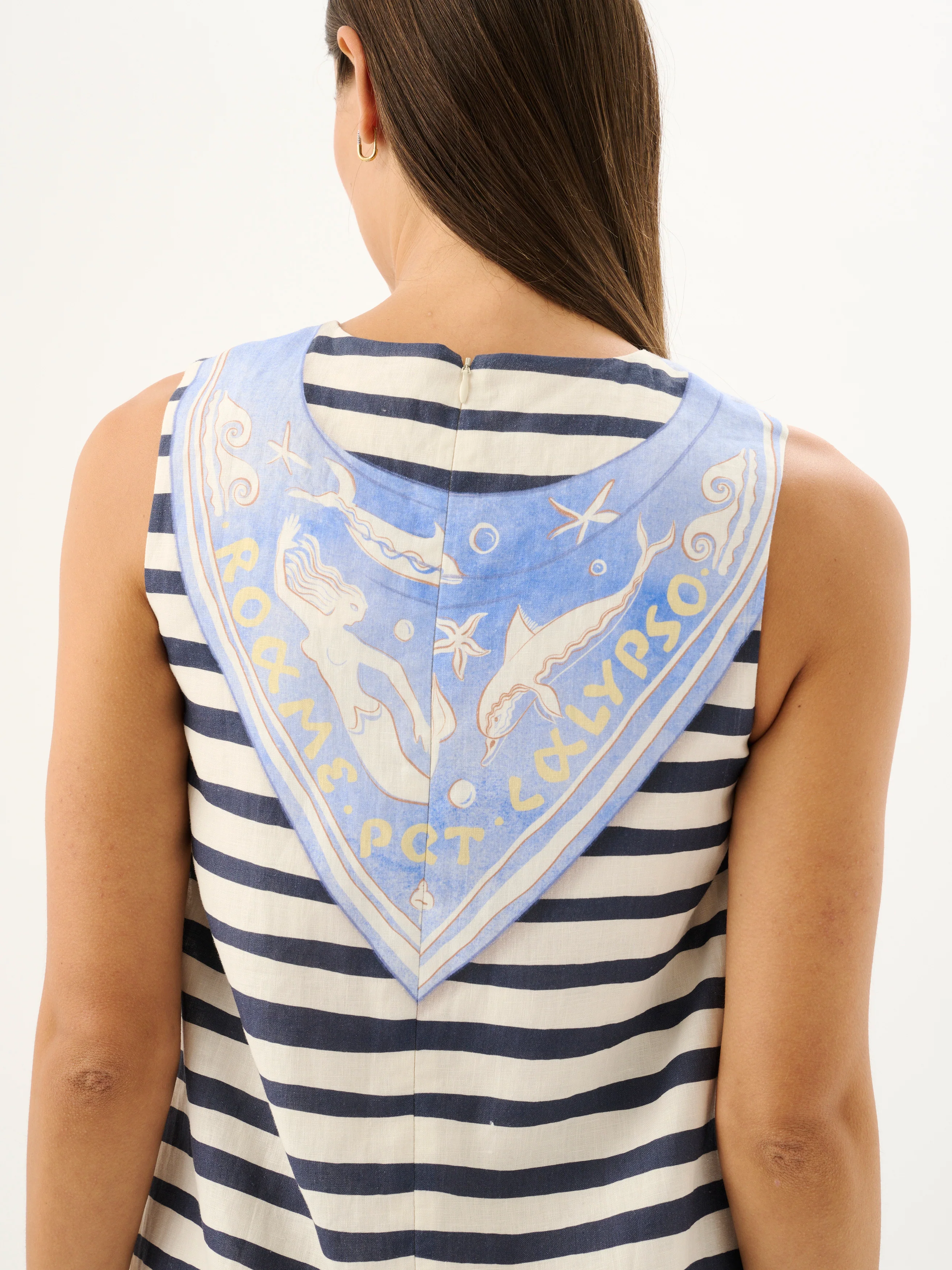 COVE MINI DRESS | RIVIERA STRIPE - Image 5