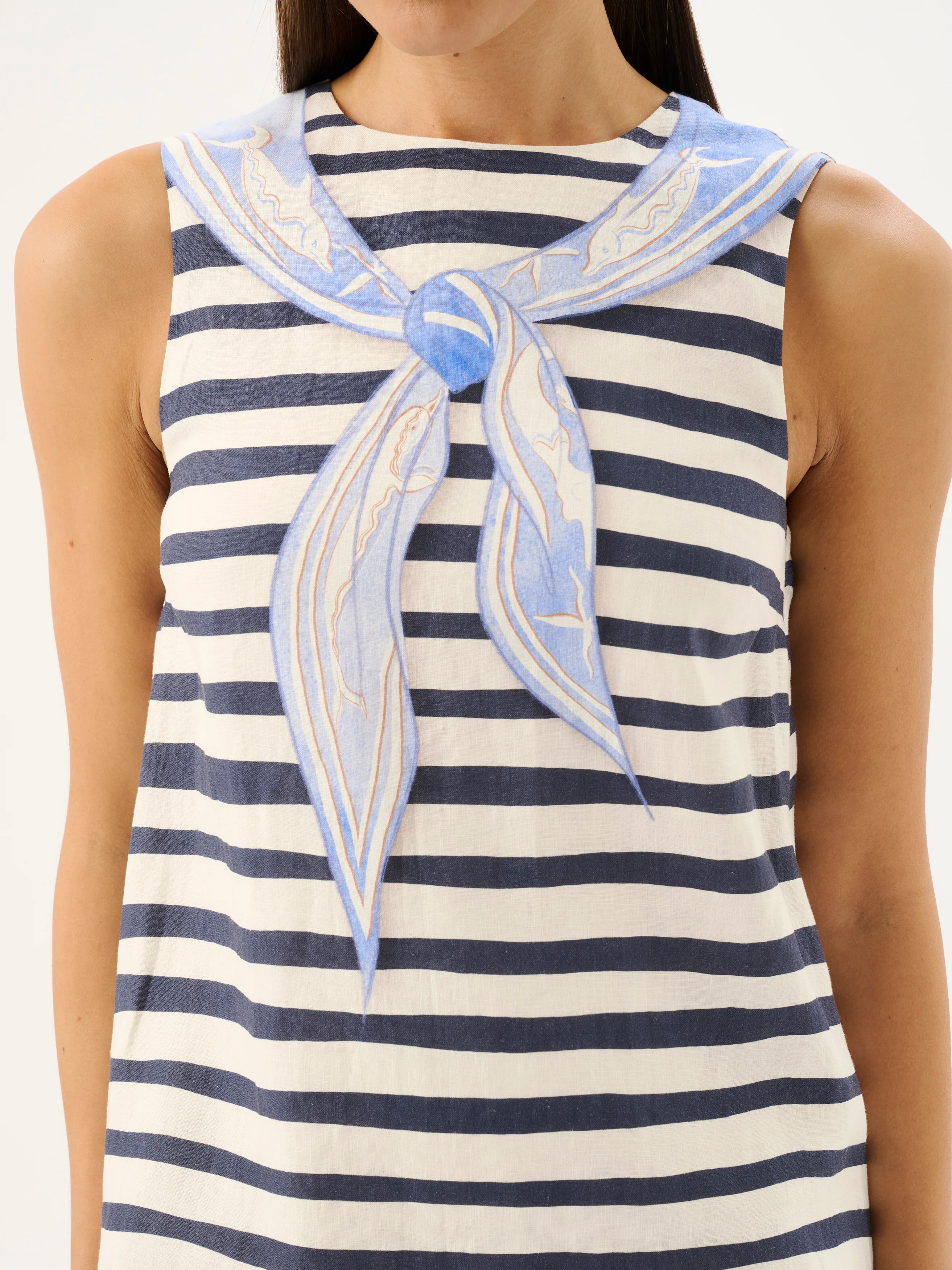 COVE MINI DRESS | RIVIERA STRIPE - Image 6