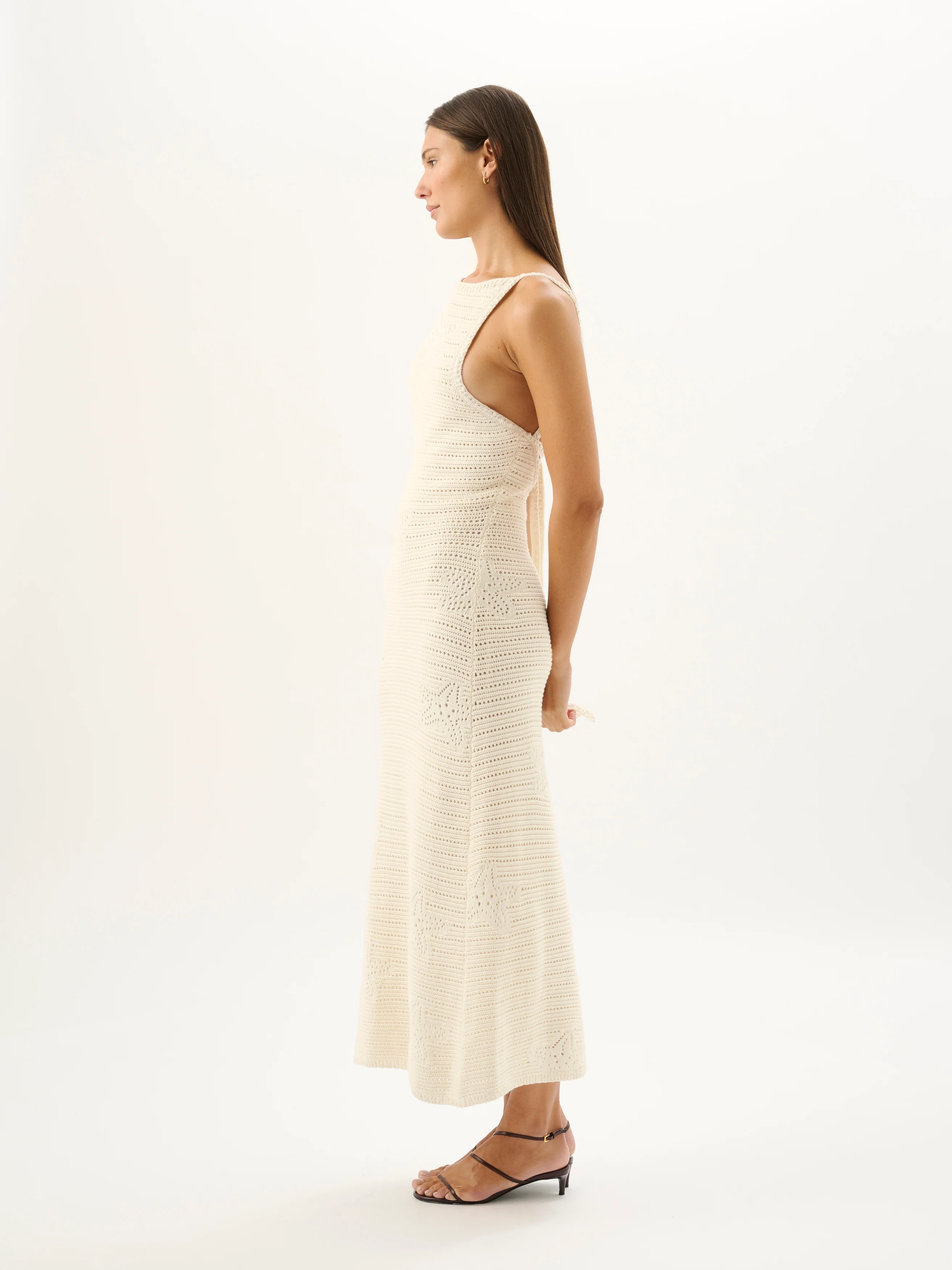 ISADORA MAXI DRESS | SEA STARS CROCHET - Image 3