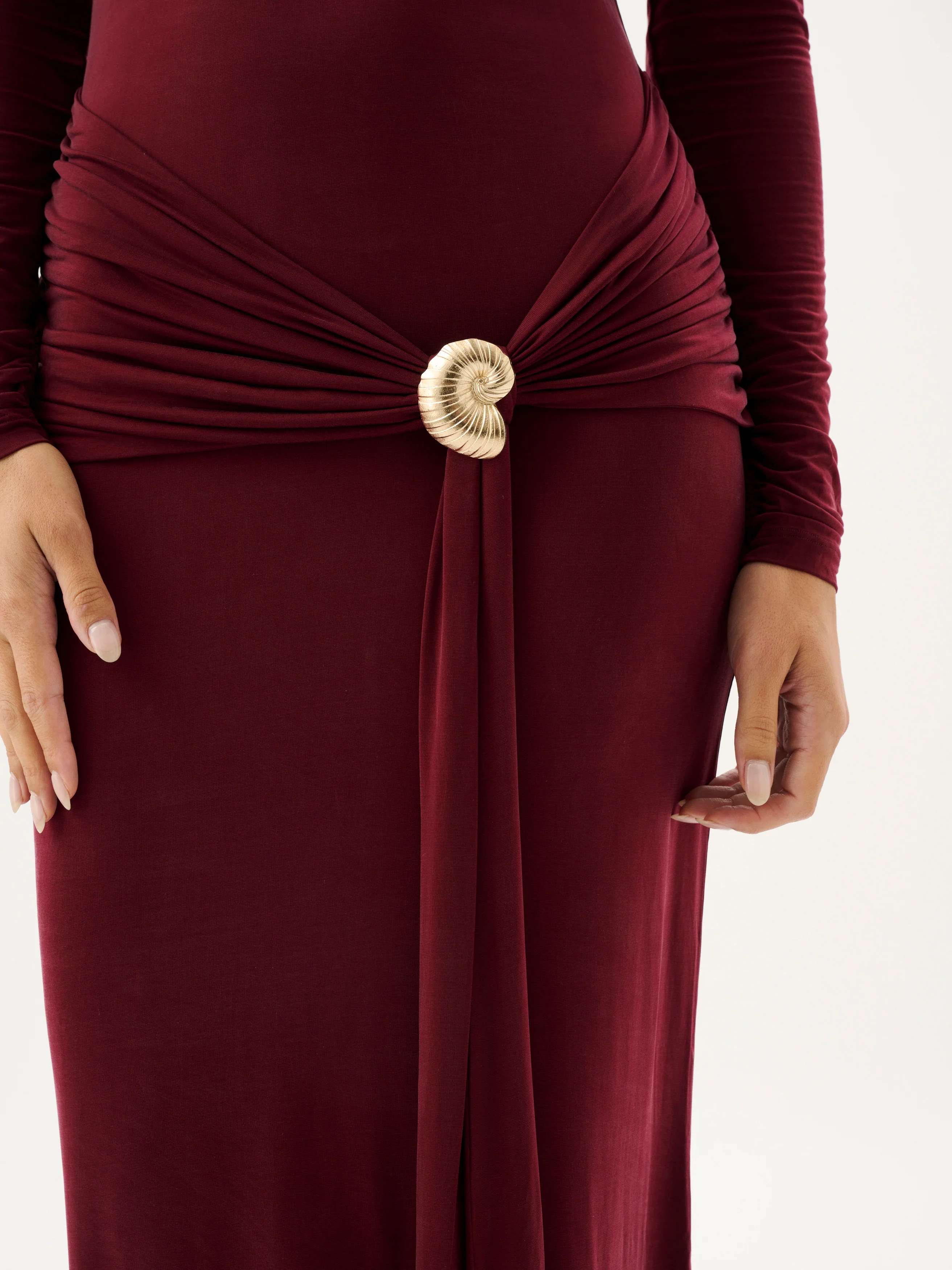 JOSIE DRESS | SANGRIA - Image 5