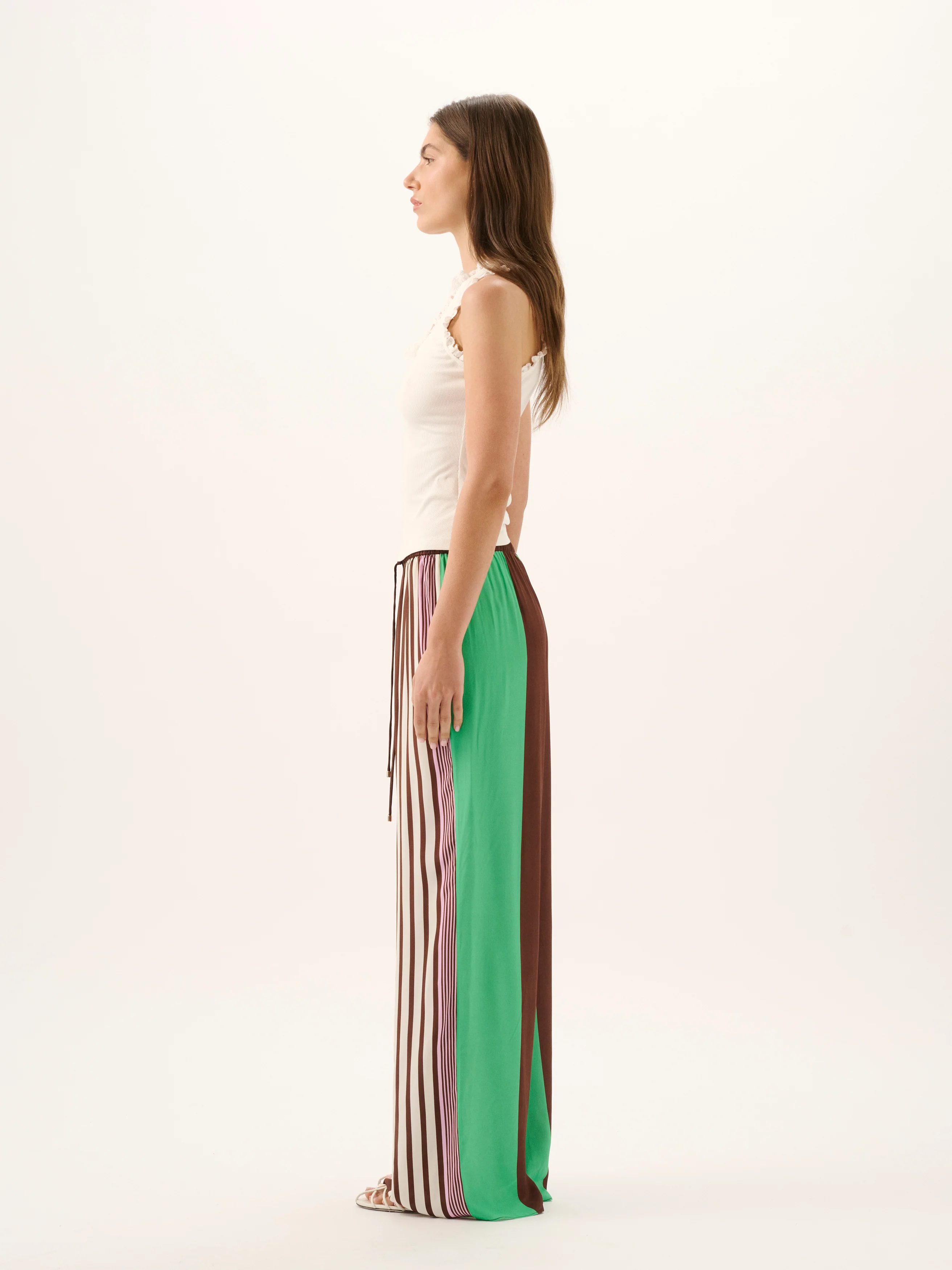 LUCY RIB TANK | WHITE - Image 3