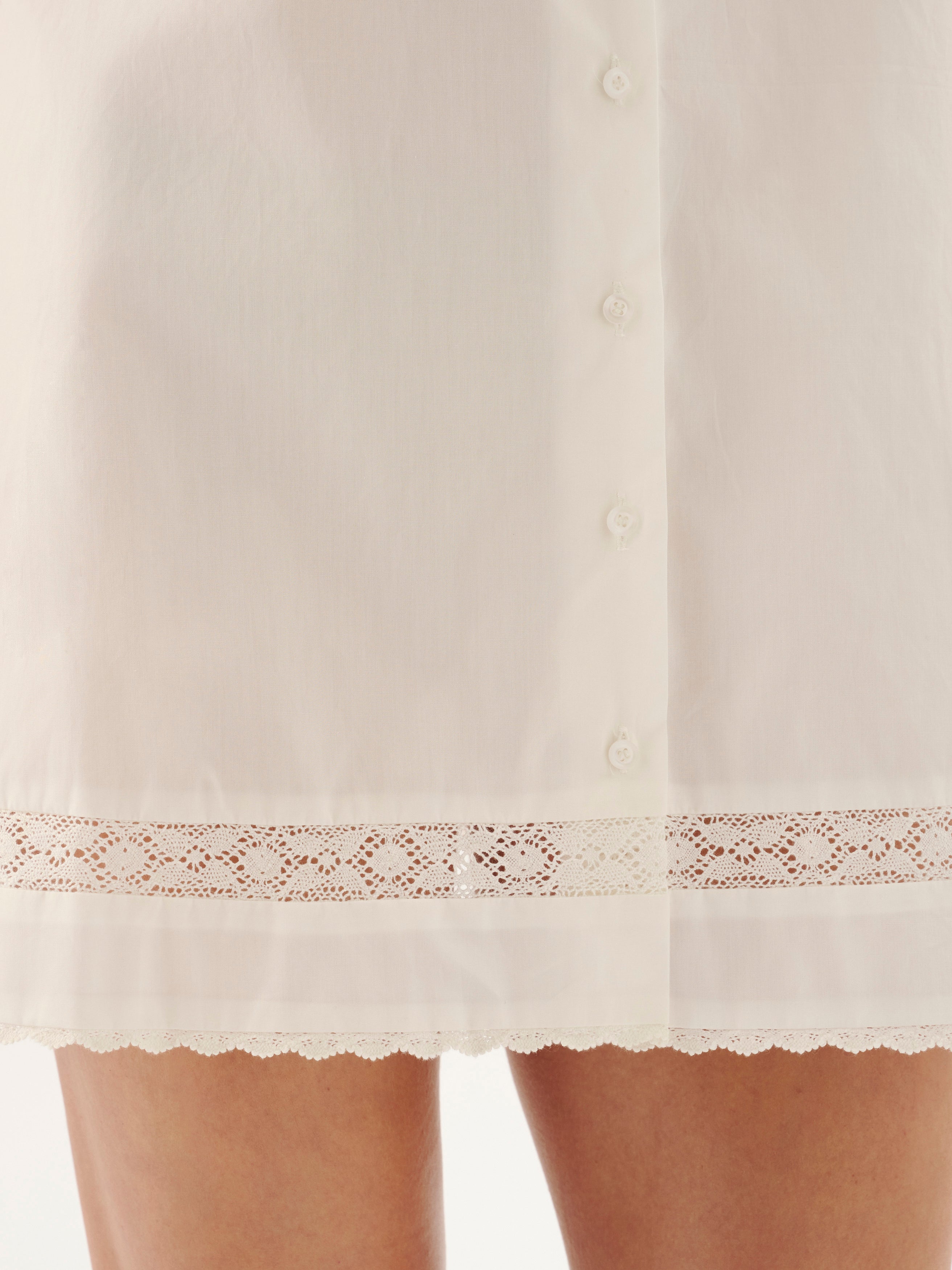 MAISIE MINI DRESS | WHITE - Image 6