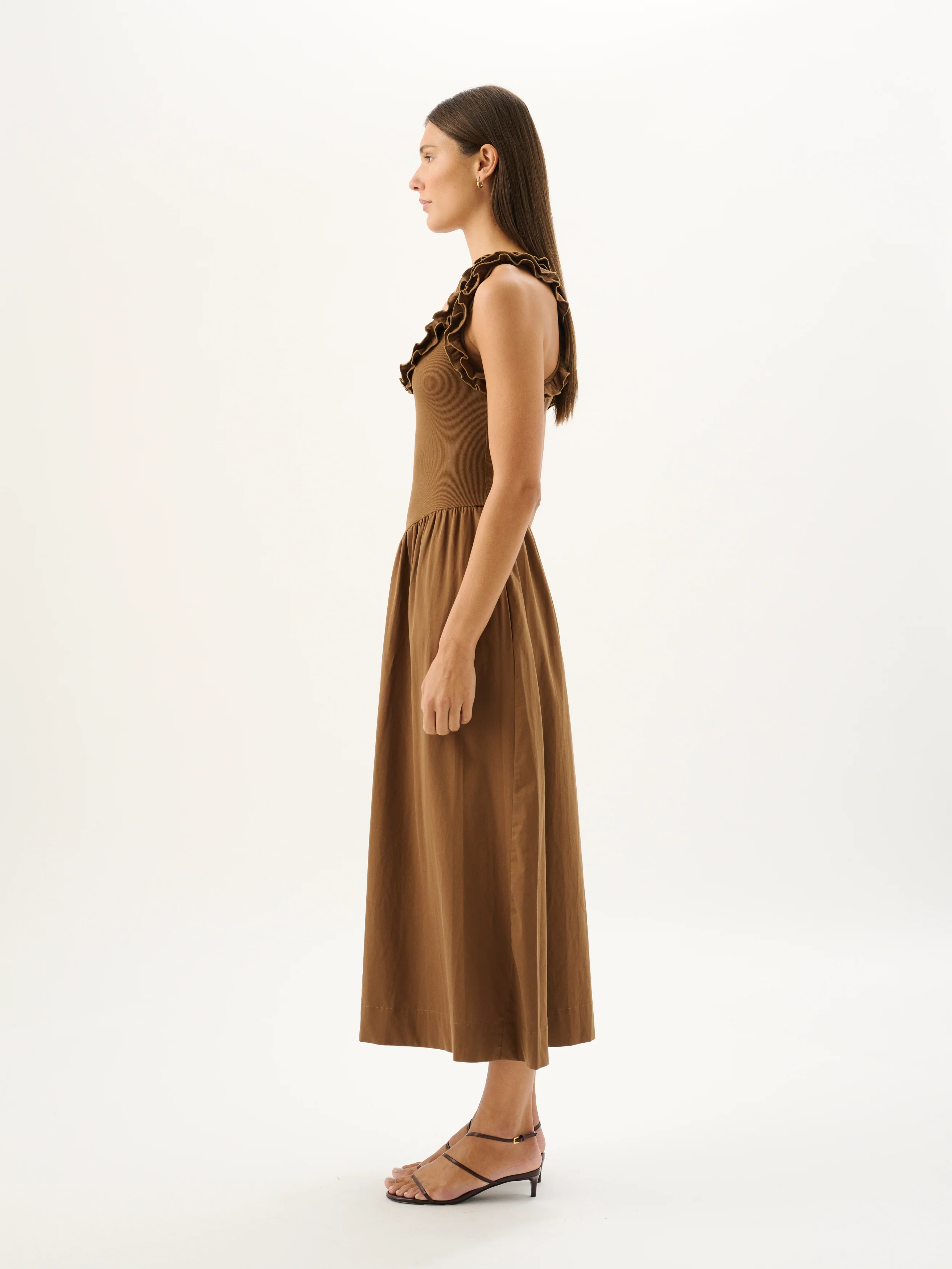 PALOMA MAXI DRESS | TOFFEE - Image 3