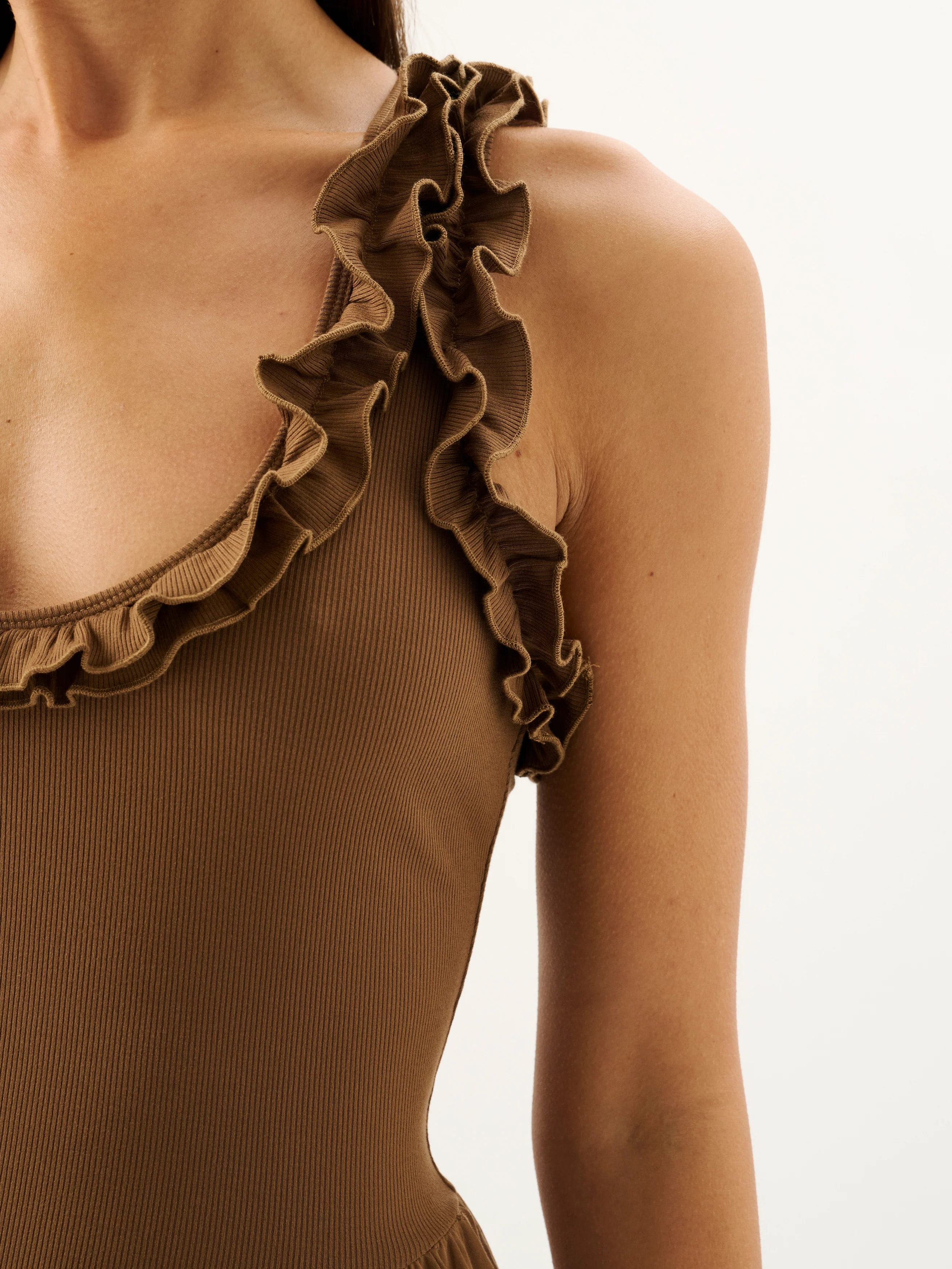 PALOMA MAXI DRESS | TOFFEE - Image 5
