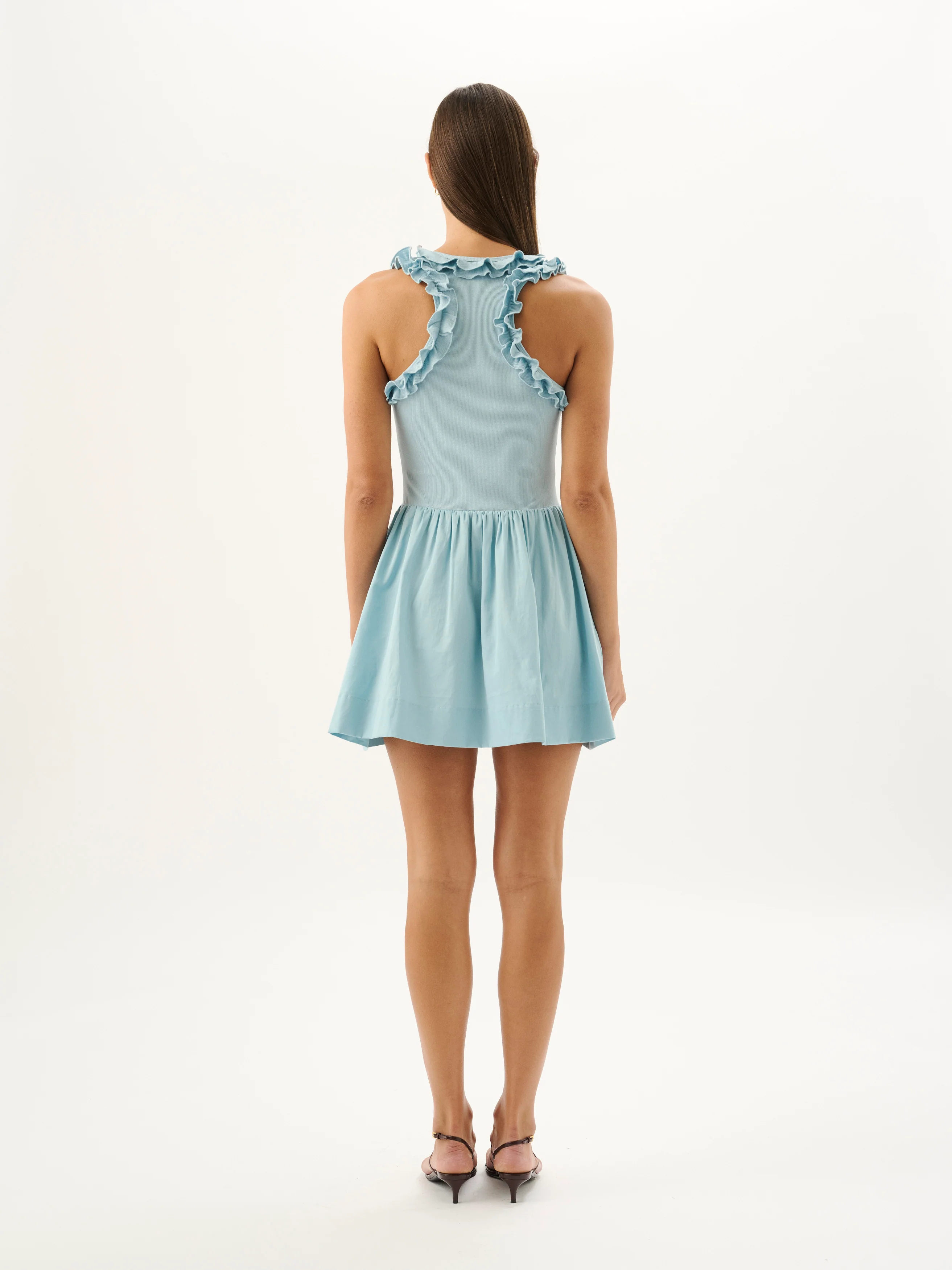 PALOMA MINI DRESS | MARINE BLUE - Image 4