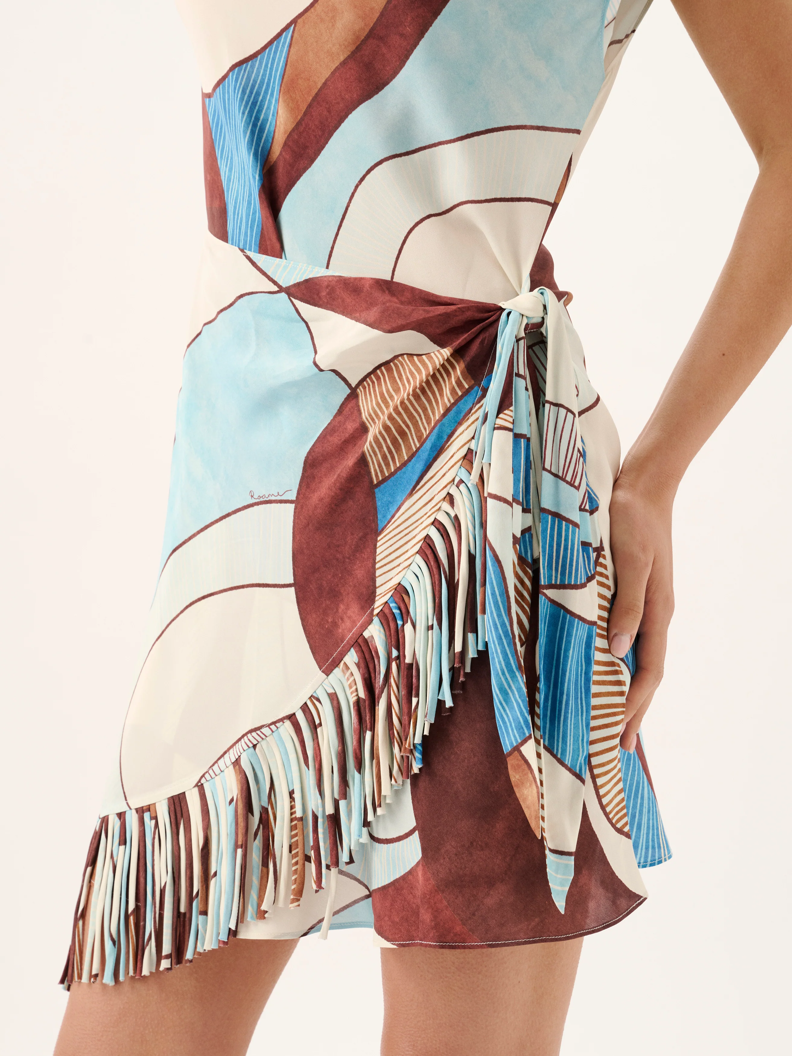 REMY FRINGED MINI DRESS - Image 5