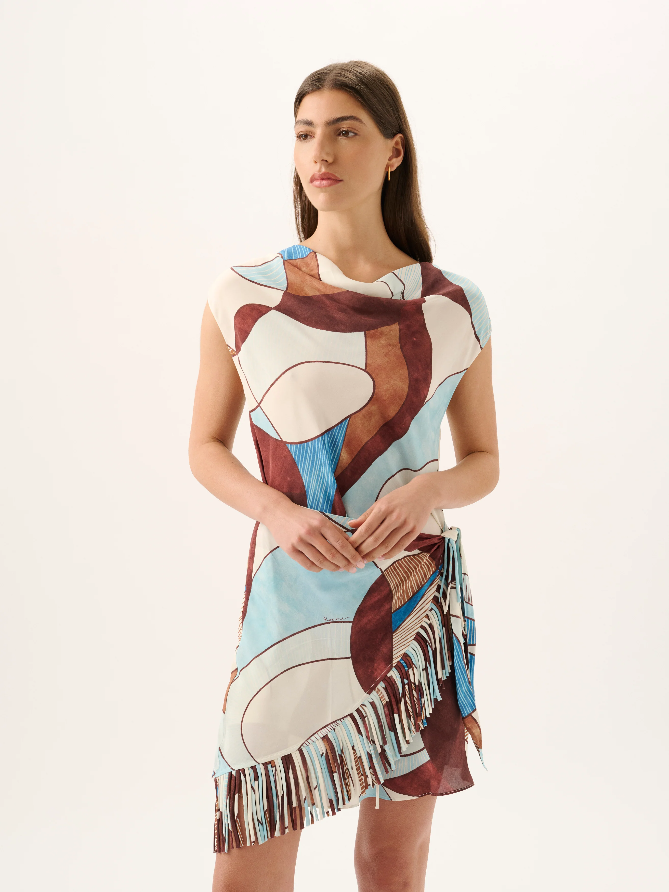 REMY FRINGED MINI DRESS - Image 6