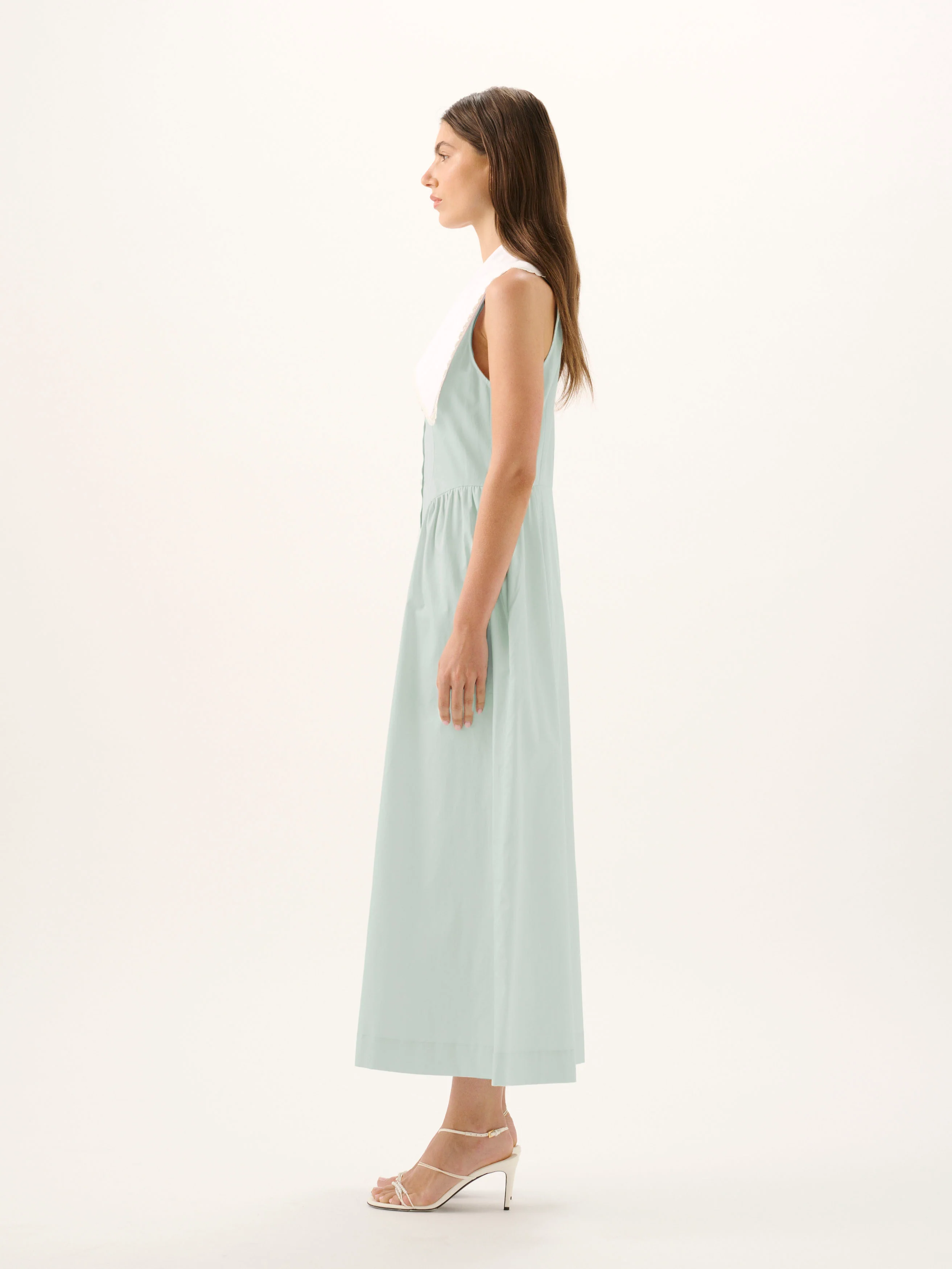 VALENTINA SHIRT DRESS | OCEAN SPRITZ - Image 3